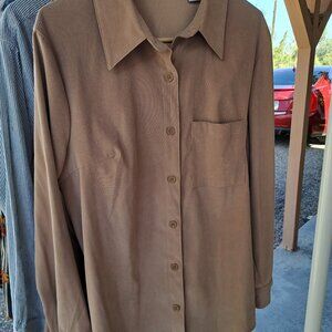 LARRY LEVINE WOMAN SPORT  size 1X LT Brown